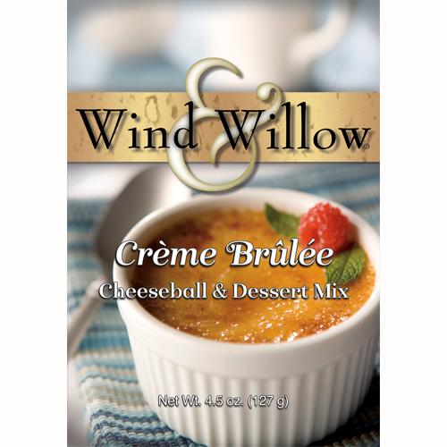 Wind & Willow Crème Brûlée Cheeseball and Dessert Mix