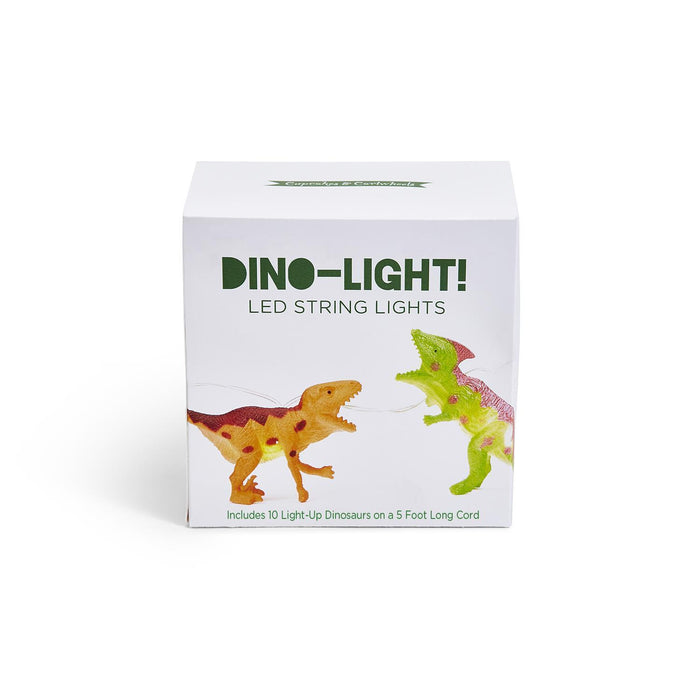 Cupcakes & Cartwheels Dino-Lights LED String Lights