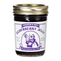 Cooper's Mill - Elderberry Jelly - Half Pint Jar | Specialty Food Items and Unique Gift Ideas for Everyone
