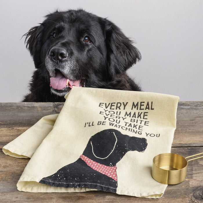 Primitives By Kathy - I'll Be Watching You - Dish Towel | Specialty Food Items and Unique Gift Ideas for Everyone