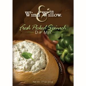 Wind & Willow Dip Mix Trio Back At The Ranch, Fresh Picked Spinach, Cucumber Dill