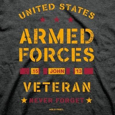 Kerusso-Hold Fast United States Military Veteran-T-Shirt | Specialty Food Items and Unique Gift Ideas for Everyone