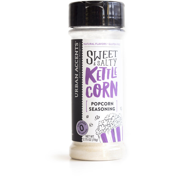 Urban Accents - Popcorn Seasoning - Kettle Corn | Specialty Food Items and Unique Gift Ideas for Everyone