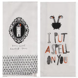 Kay Dee Designs I Put A Spell On You and Home Sweet Haunted Home Tea Towels Set