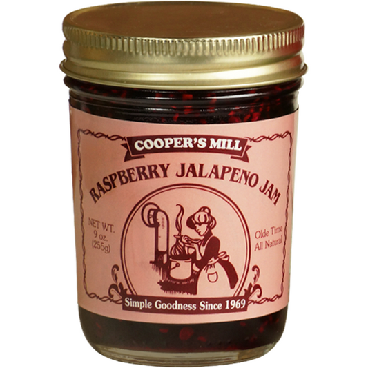 Cooper's Mill All Natural Raspberry Jalapeno Jam