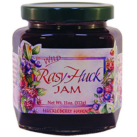 Huckleberry Haven Wild Rasy - Huck Jam   11 oz.