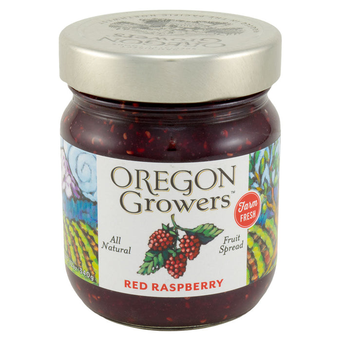 Oregon Growers Red Raspberry Fruit Spread