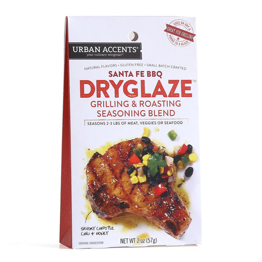 Urban Accents - Santa Fe BBQ Dryglaze Grilling & Roasting - Seasoning Blend | Specialty Food Items and Unique Gift Ideas for Everyone
