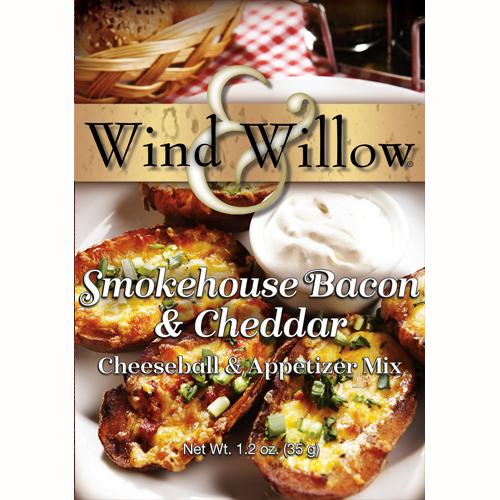 Wind & Willow Smokehouse Bacon Cheeseball & Appetizer Mix