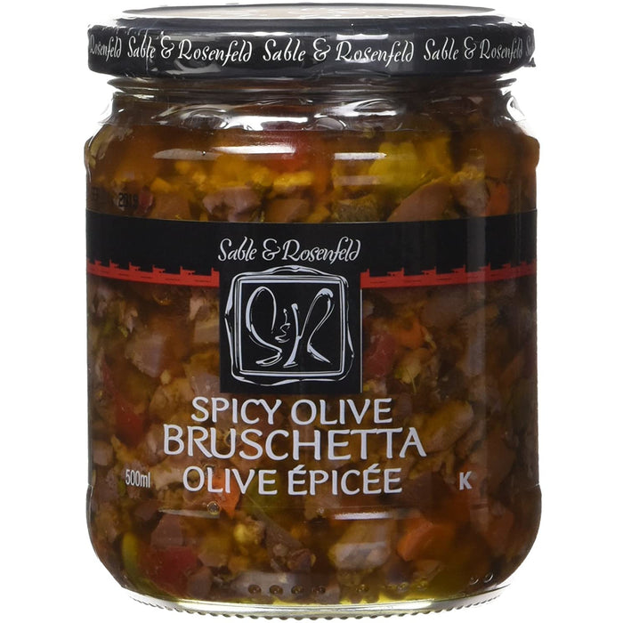 Sable & Rosenfeld Spicy Olive Bruschetta