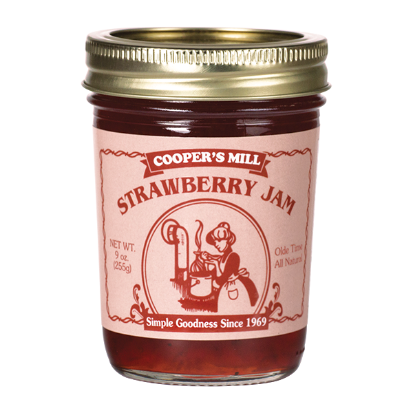 Cooper's Mill - Strawberry Seedless Jam 9 oz. | Specialty Food Items and Unique Gift Ideas for Everyone