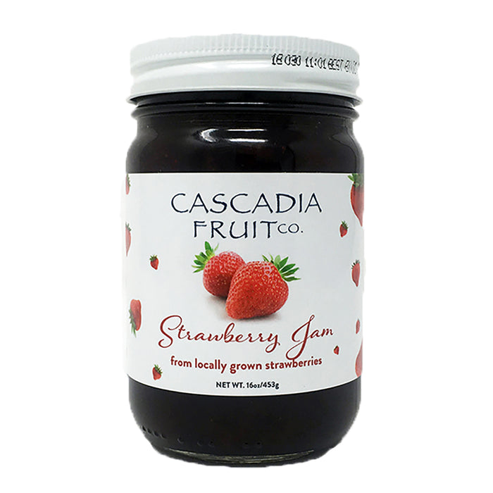 Cascadia Fruit Co Strawberry Jam
