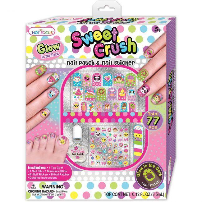 Hot Focus - Sweet Crush - Nail Patch and Nail Sticker | Specialty Food Items and Unique Gift Ideas for Everyone