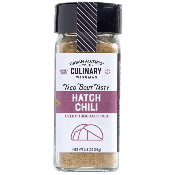 Urban Accents - Culinary Wingman- Hatch Chili - Everything Taco Rub | Specialty Food Items and Unique Gift Ideas for Everyone