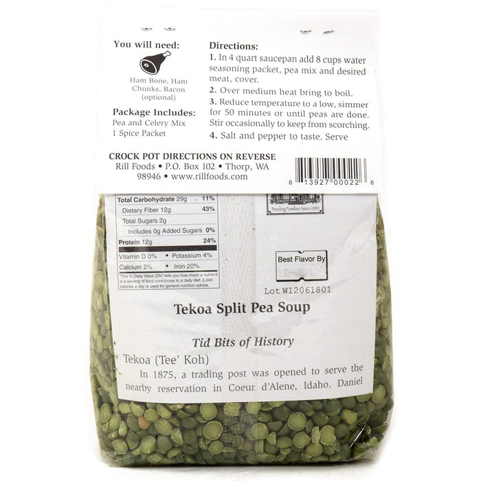 Rill Foods Tekoa Split Pea Soup