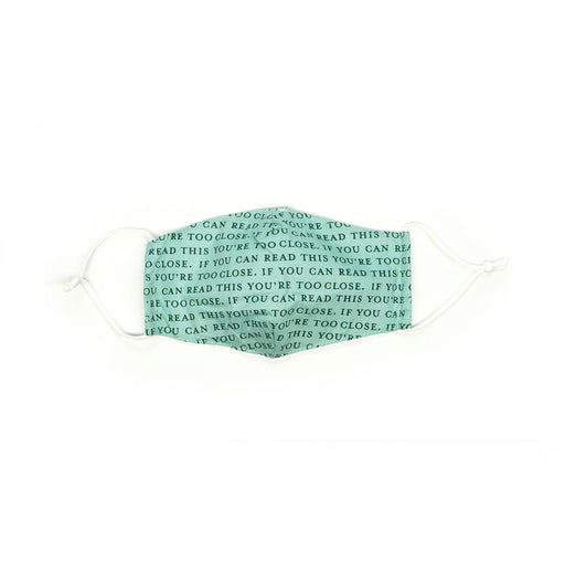 Care Cover - If You Can Read This You're Too Close - Protective Mask | Specialty Food Items and Unique Gift Ideas for Everyone