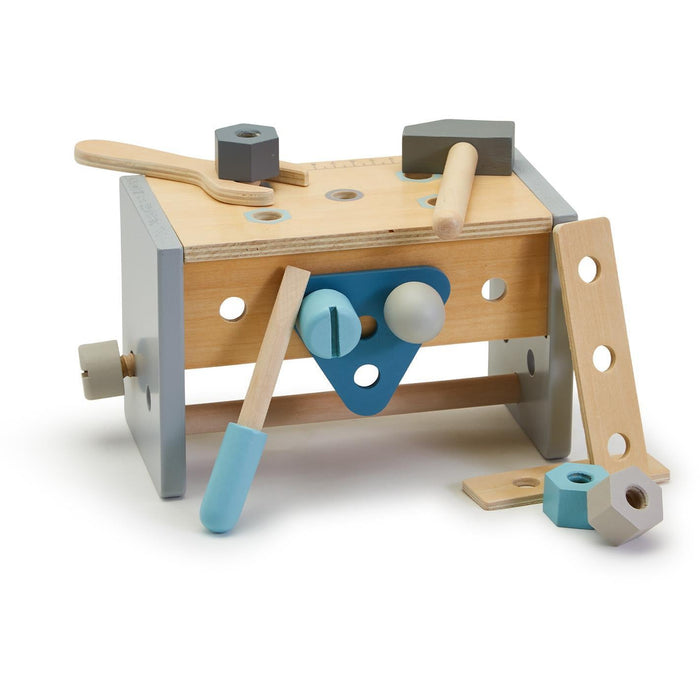 Cupcakes & Cartwheels Hand Crafted 2 in 1 Tool Bench + Box