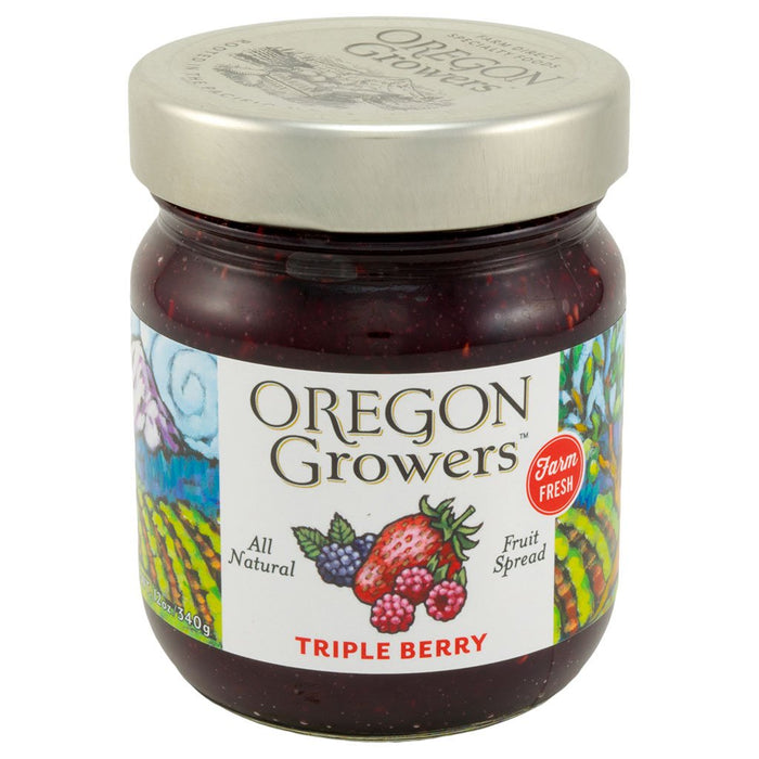 Oregon Growers Triple Berry Fruit Spread