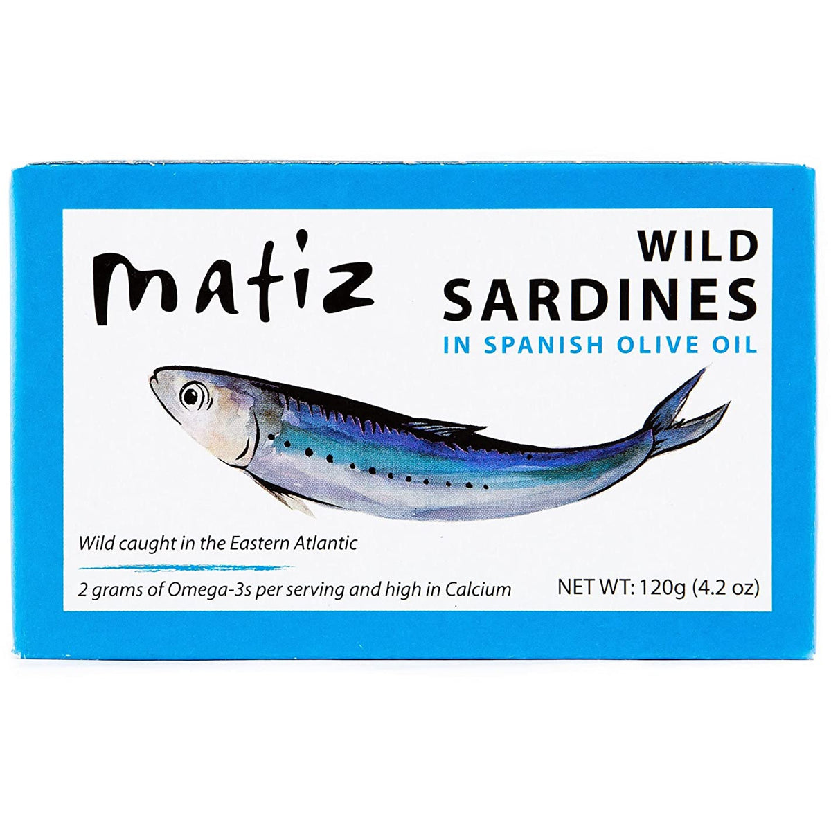 Matiz Wild Sardines In Spanish Olive Oil Specialty Food Items and