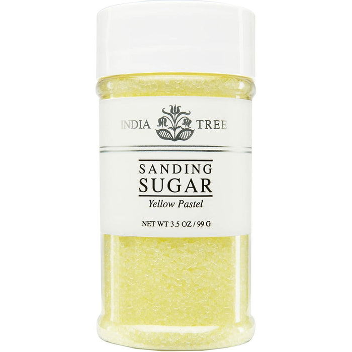 India Tree Sanding Sugar Yellow Pastel