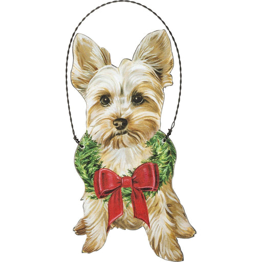 Primitives By Kathy - Christmas Yorkie - Ornament | Specialty Food Items and Unique Gift Ideas for Everyone