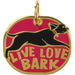 Primitives By Kathy - Live Love Bark - Collar Charm | Specialty Food Items and Unique Gift Ideas for Everyone