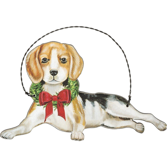 Primitives By Kathy - Christmas Beagle - Ornament | Specialty Food Items and Unique Gift Ideas for Everyone