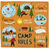 Primitives By Kathy Camp Rules Dish Towels
