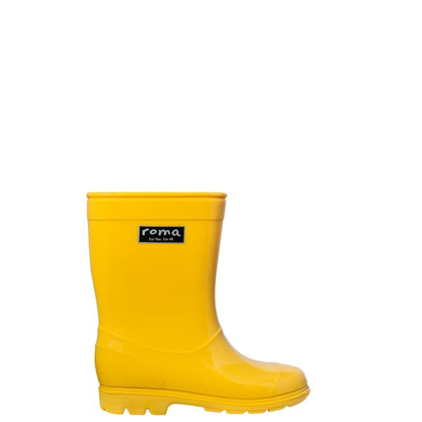 Roma Abel Yellow Kids Rain Boots