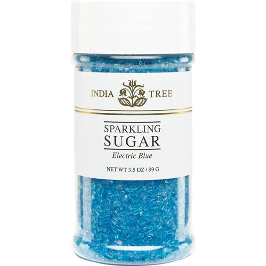 India Tree Kosher Sparkling Sugar Electric Blue Small