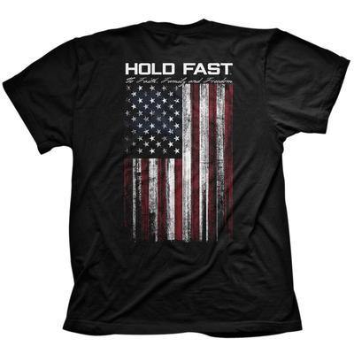 Kerusso-Hold Fast American Flag T Shirt | Specialty Food Items and Unique Gift Ideas for Everyone