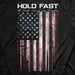 Kerusso-Hold Fast American Flag T Shirt | Specialty Food Items and Unique Gift Ideas for Everyone