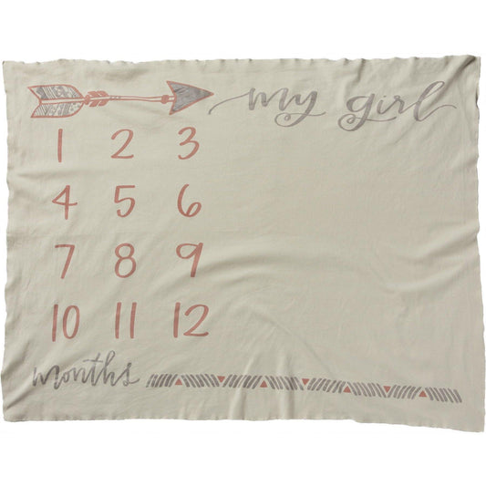 Primitives By Kathy-Milestone Blanket-My Girl | Specialty Food Items and Unique Gift Ideas for Everyone