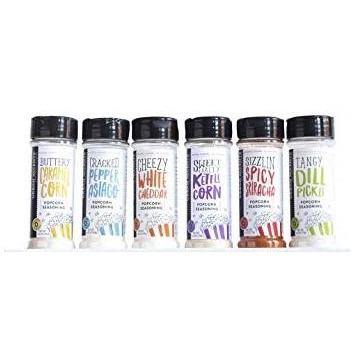 Urban Accents - Six Pack Popcorn Seasoning | Specialty Food Items and Unique Gift Ideas for Everyone
