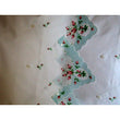 LuRay Tiffany Aqua Cameo Rose Hankie Pillowcase